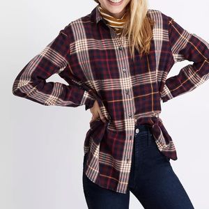 🆕Madewell plaid, NWT.